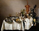 Still Life with a Gilt Goblet by Willem Claesz Heda